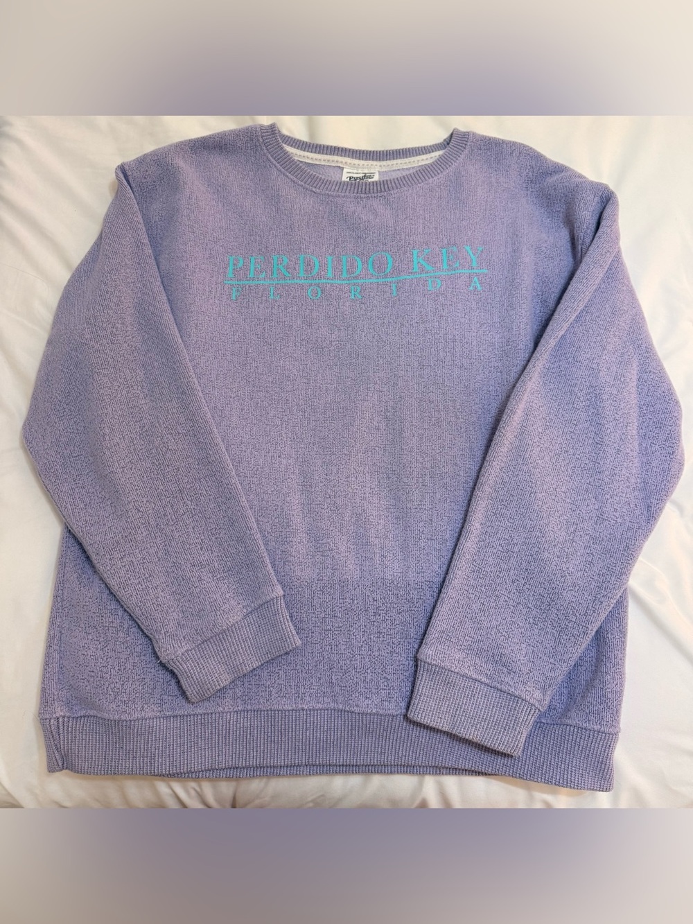 Perdido Key Florida Lavender Crewneck Sweater